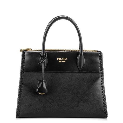 nero prada paradigme bag